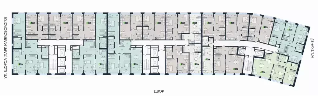 3-к. квартира, 117,4 м, 7/30 эт. - Фото 1
