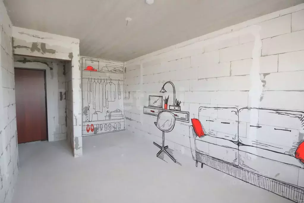 1-к кв. Вологодская область, Шексна рп, Шексна Северная мкр ул. Труда, ... - Фото 2