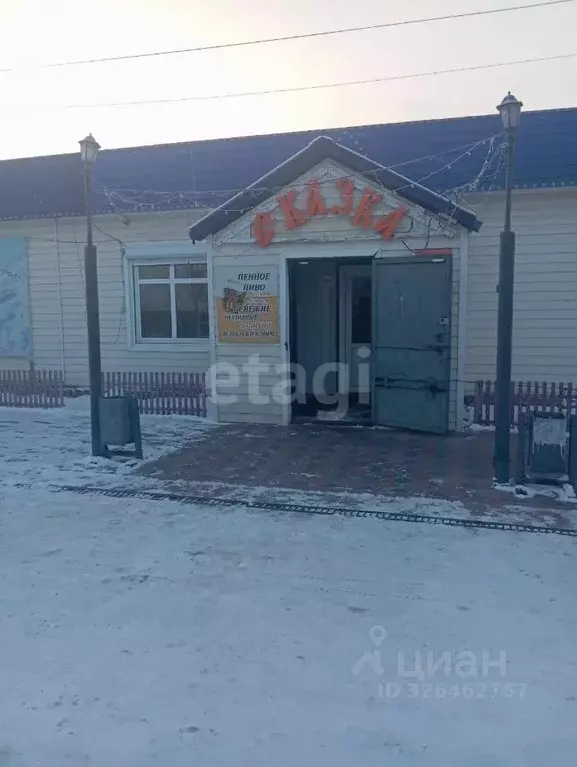 Торговая площадь в Забайкальский край, Шилка Русская ул., 45 (166 м) - Фото 1