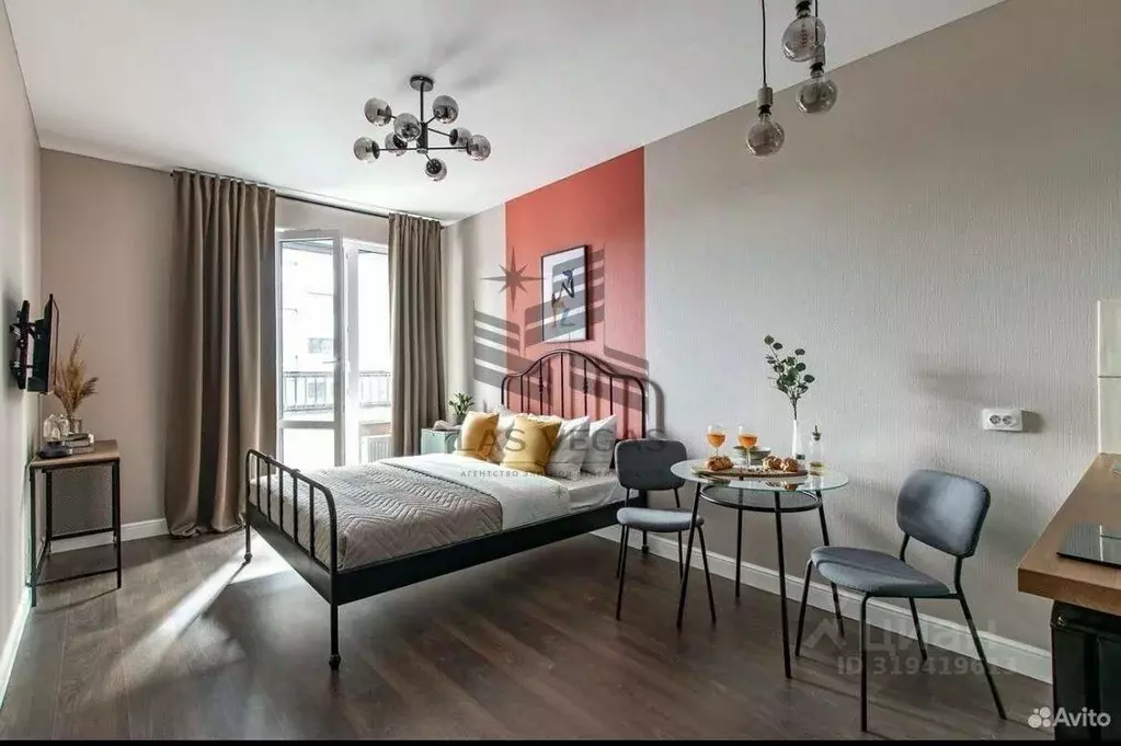 Студия Санкт-Петербург дор. Торфяная, 17к4 (25.0 м) - Фото 1