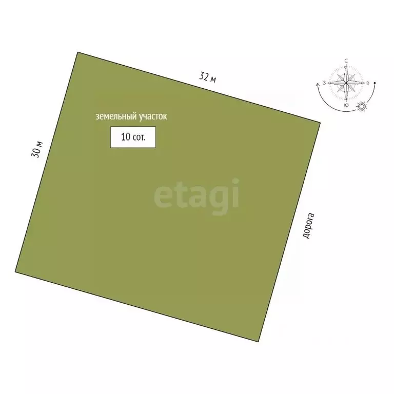 Участок в Калужская область, Перемышльский район, Ахлебинино с/пос, с. ... - Фото 2