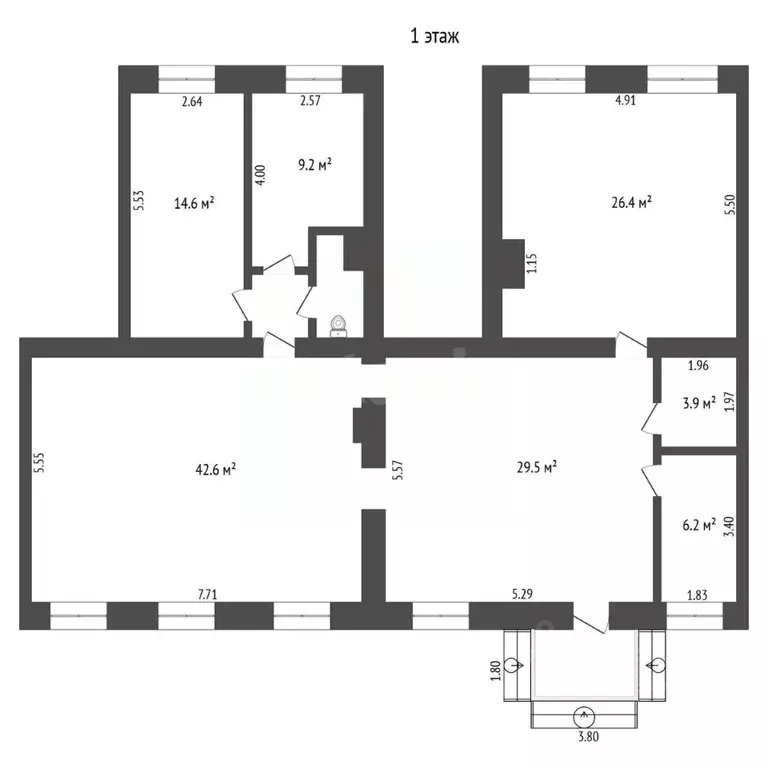 Помещение свободного назначения в Тюменская область, Тюмень ул. ... - Фото 2