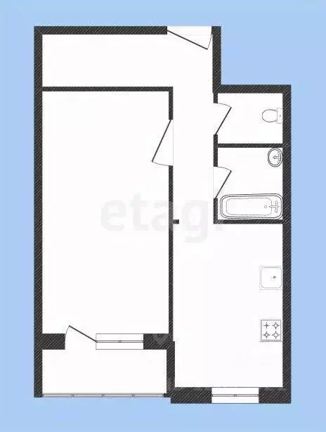 1-к кв. Костромская область, Кострома Венеция мкр, 28 (43.6 м) - Фото 1