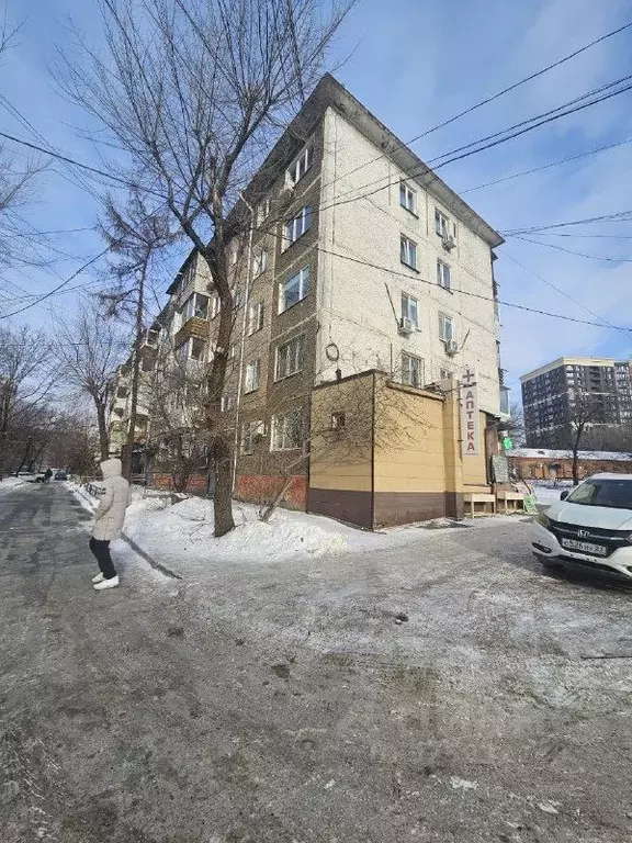 1-к кв. Хабаровский край, Хабаровск ул. Лермонтова, 9 (31.0 м) - Фото 1