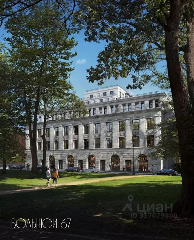 2-к кв. Санкт-Петербург 20-я Васильевского острова линия, 19 (70.53 м) - Фото 1