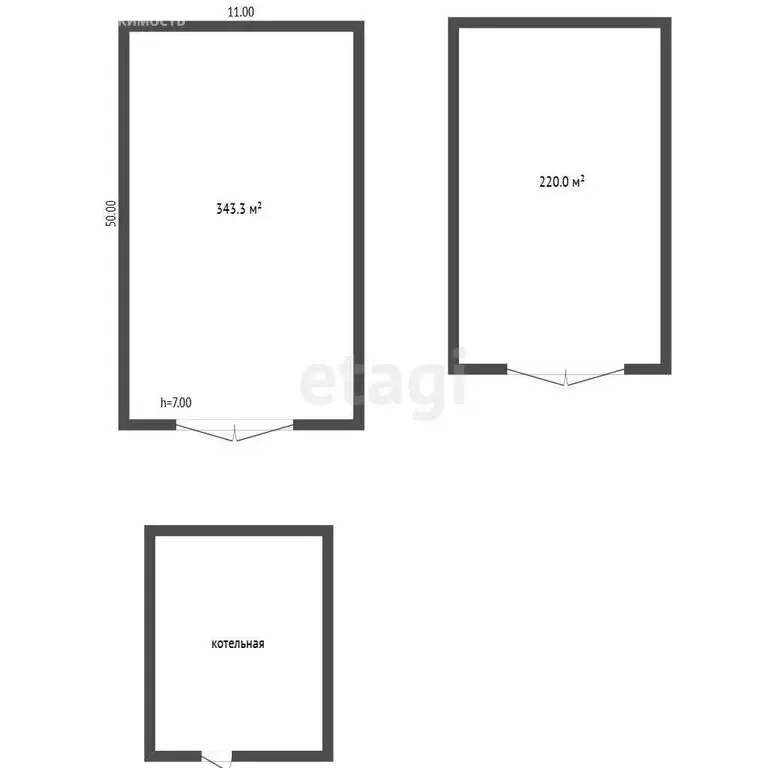 Производственное помещение (343.3 м) - Фото 1