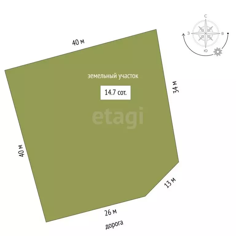 Участок в Пласт, улица Ташкина (14.7 м) - Фото 1