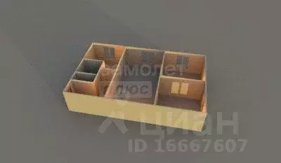 3-к кв. Оренбургская область, Оренбург проезд Газовиков, 24 (47.5 м) - Фото 2