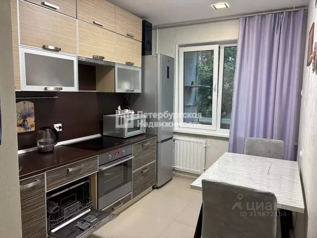 2-к кв. Санкт-Петербург ул. Маршала Новикова, 9 (52.3 м) - Фото 0