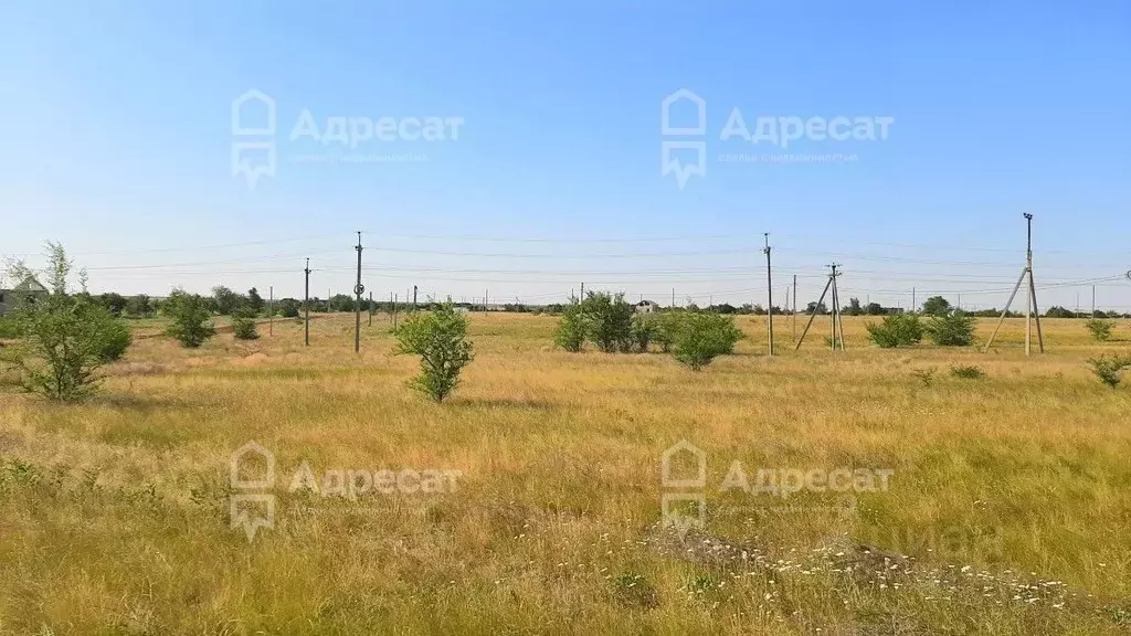 Участок в Волгоградская область, Волгоград Рабочий поселок Горьковский ... - Фото 0