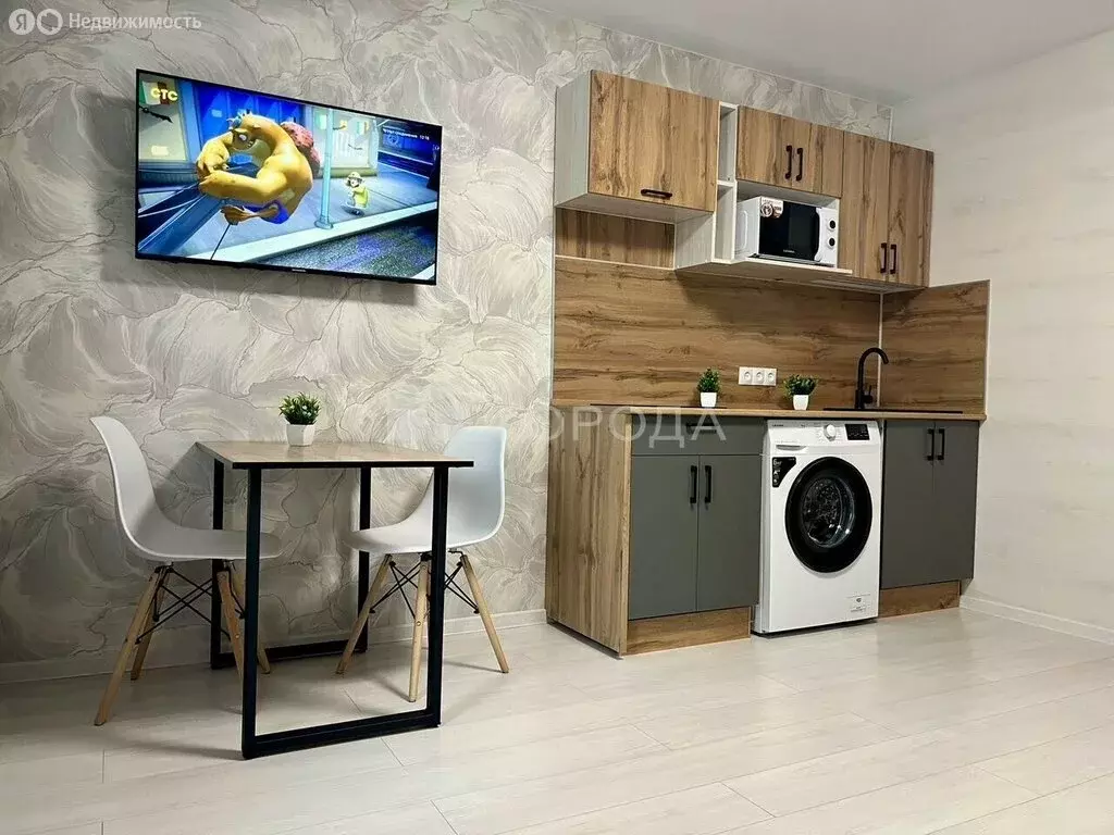 Квартира-студия: Барнаул, улица Эмилии Алексеевой, 5к2 (19.2 м) - Фото 0