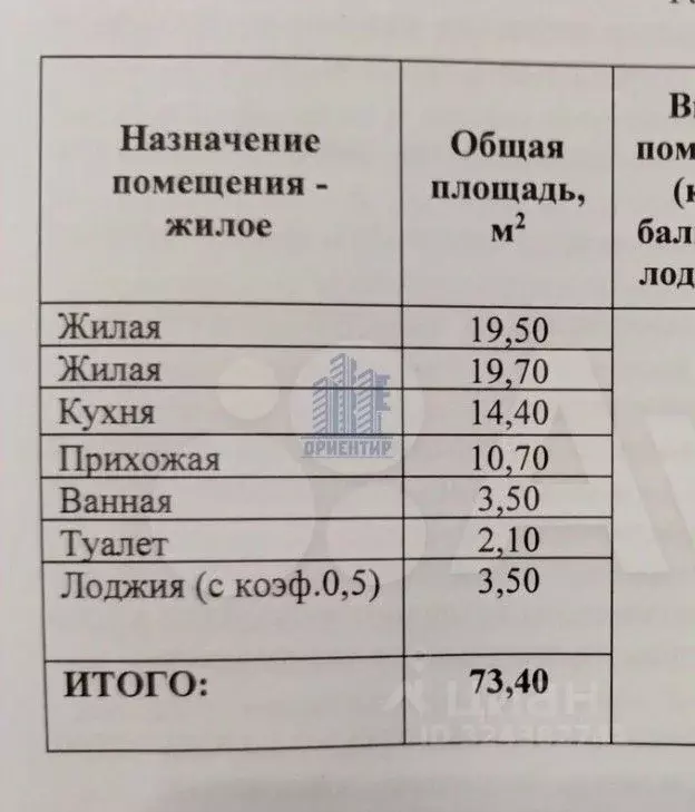 2-к кв. Чувашия, Новочебоксарск Советская ул., 50Е (73.4 м) - Фото 2