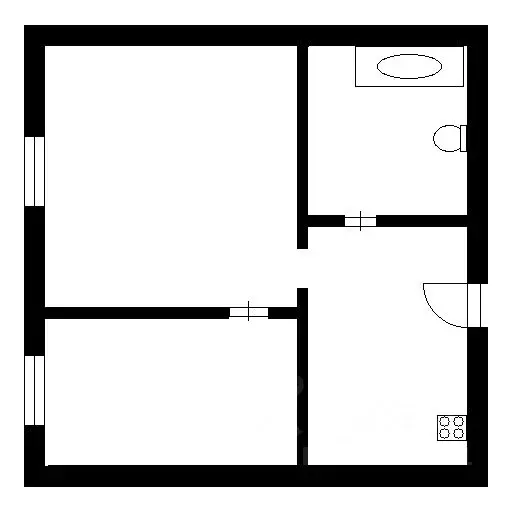 2-к кв. Свердловская область, Нижний Тагил ул. Победы, 45 (24.0 м) - Фото 2