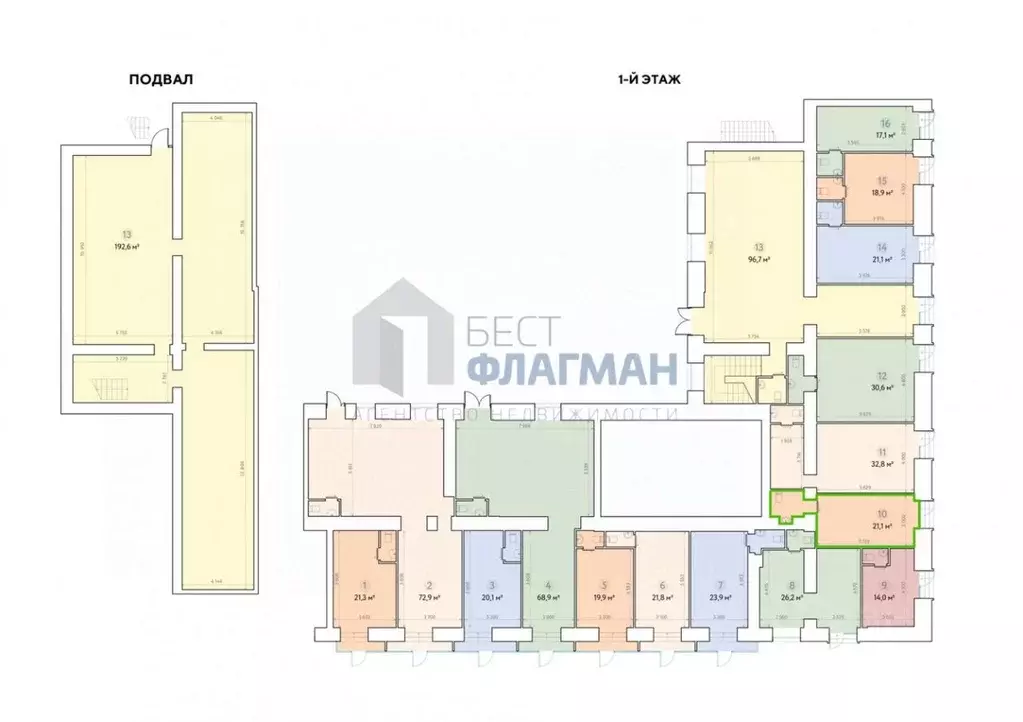 Помещение свободного назначения в Москва Ленинский просп., 79 (21 м) - Фото 2