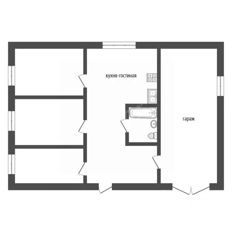 Дом в Забайкальский край, Читинский район, с. Смоленка, Благодатный ... - Фото 2