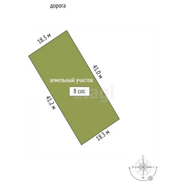 Участок в Севастополь ул. Почетная, 7 (8.0 сот.) - Фото 2