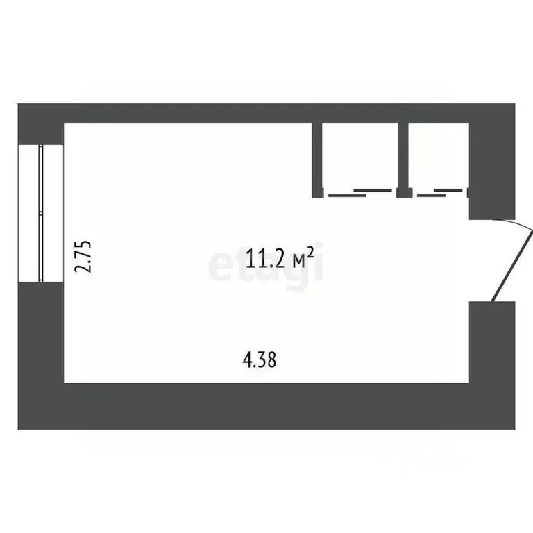 Комната Крым, Саки ул. Советская (11.2 м) - Фото 1