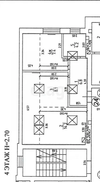 2-к кв. Калининградская область, Калининград ул. Анатолия Попова, 5А ... - Фото 2