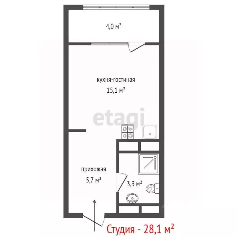 Студия Свердловская область, Екатеринбург бул. Владимира Белоглазова, ... - Фото 1