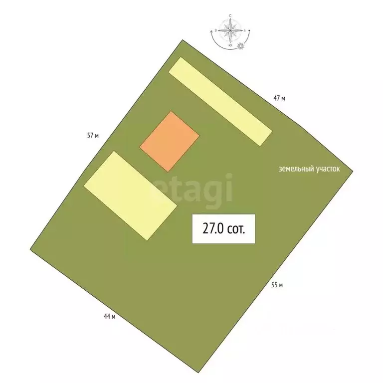 Дом в Новосибирская область, Искитимский район, Евсинский сельсовет, ... - Фото 2