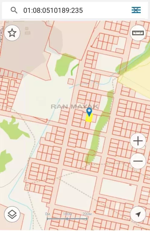 Участок в Адыгея, Майкоп ул. Вербная, 1В (7.79 сот.) - Фото 1