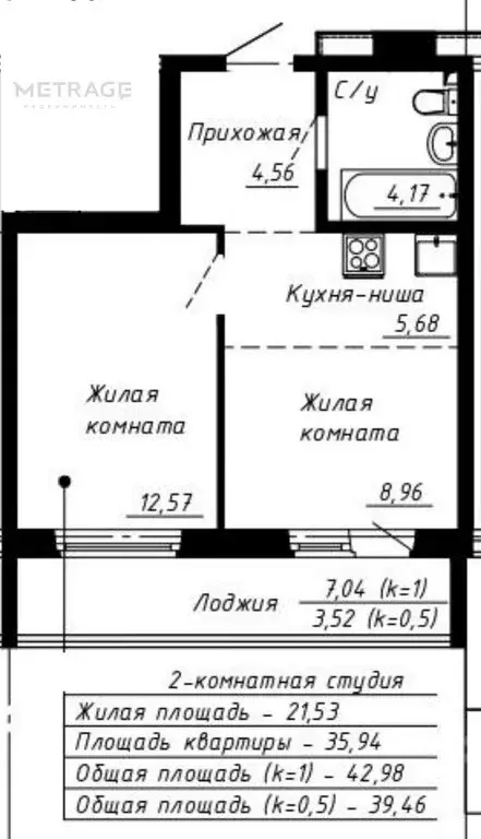 2-комнатная квартира: Новосибирск, улица Радиостанция № 2, 22/1 (36 м) - Фото 0