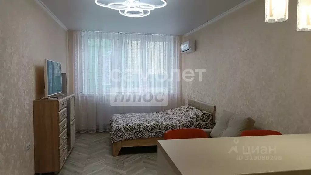 Студия Краснодарский край, Краснодар ул. Карякина, 5к3 (29.1 м) - Фото 1
