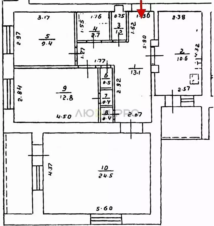 3-комнатная квартира: Уфа, улица Менделеева, 217 (83 м) - Фото 1