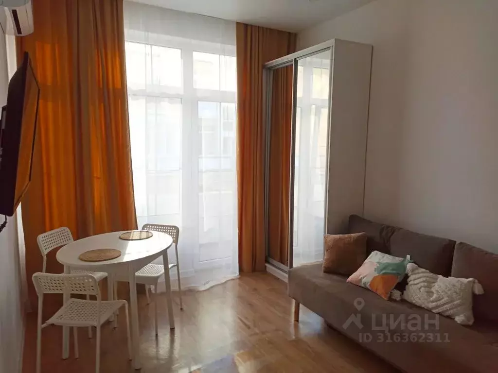 Студия Краснодарский край, Сочи ул. Ленина, 290/6 (22.0 м) - Фото 0