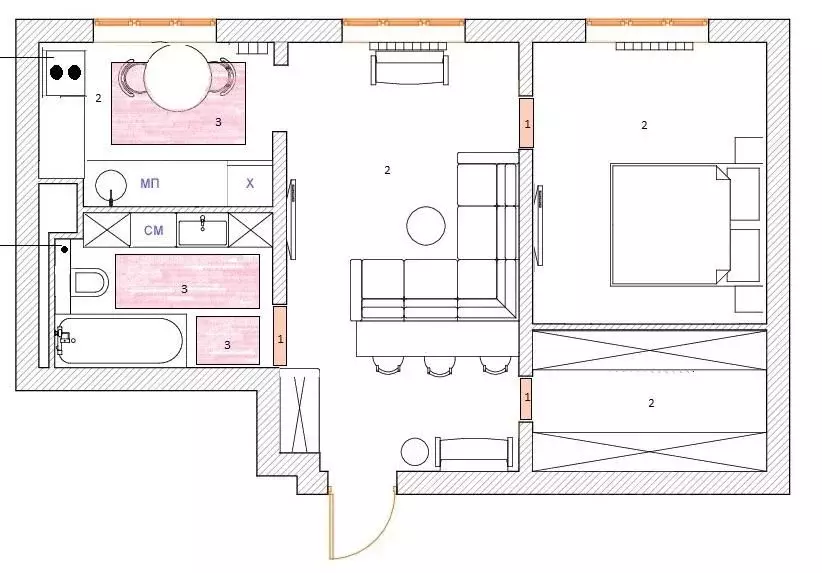 1-к кв. Москва ул. Академика Арцимовича, 13 (45.5 м) - Фото 1