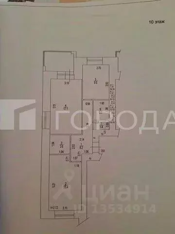 2-к кв. Алтайский край, Барнаул ул. 280-летия Барнаула, 15 (60.0 м) - Фото 2