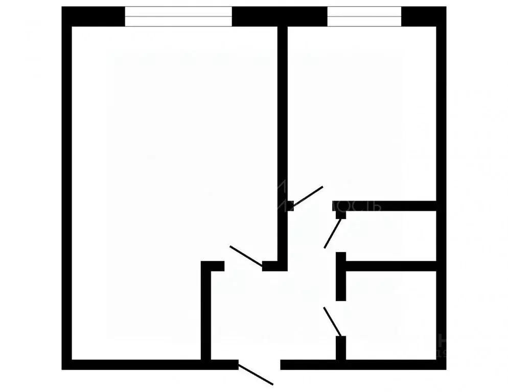 1-к кв. Тюменская область, Тюмень Микрорайон мыс, ул. Судоремонтная, ... - Фото 1