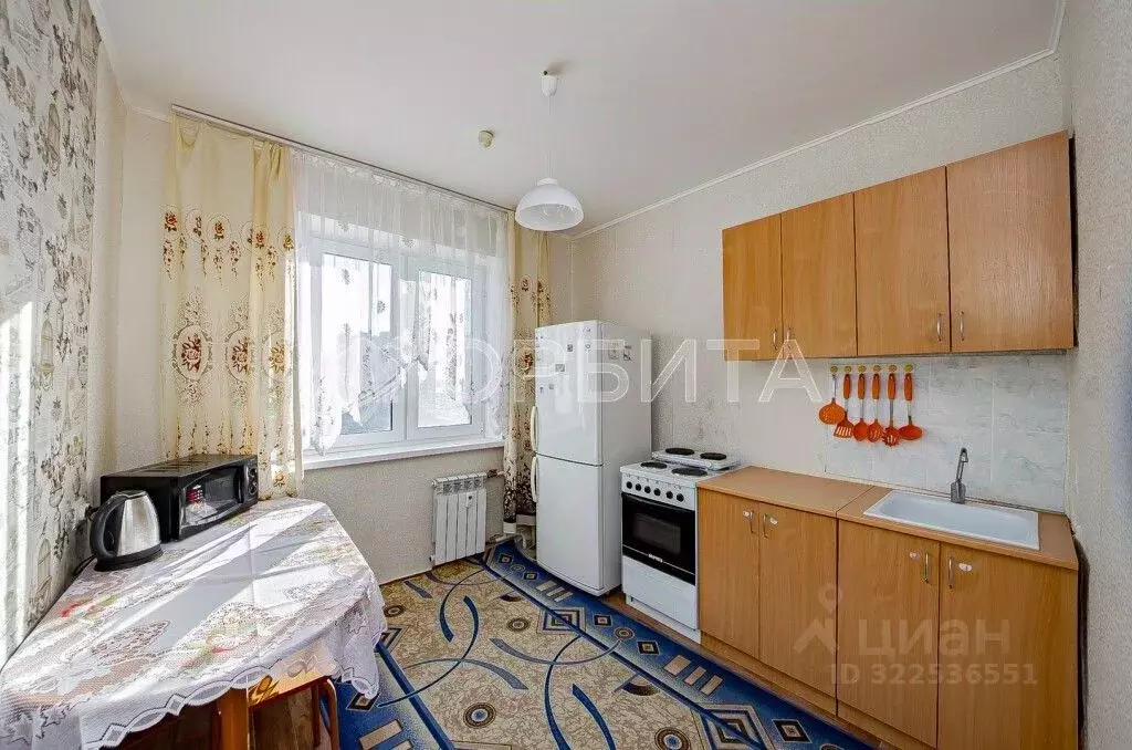 1-к кв. Тюменская область, Тюмень ул. Николая Ростовцева, 12 (38.0 м) - Фото 1
