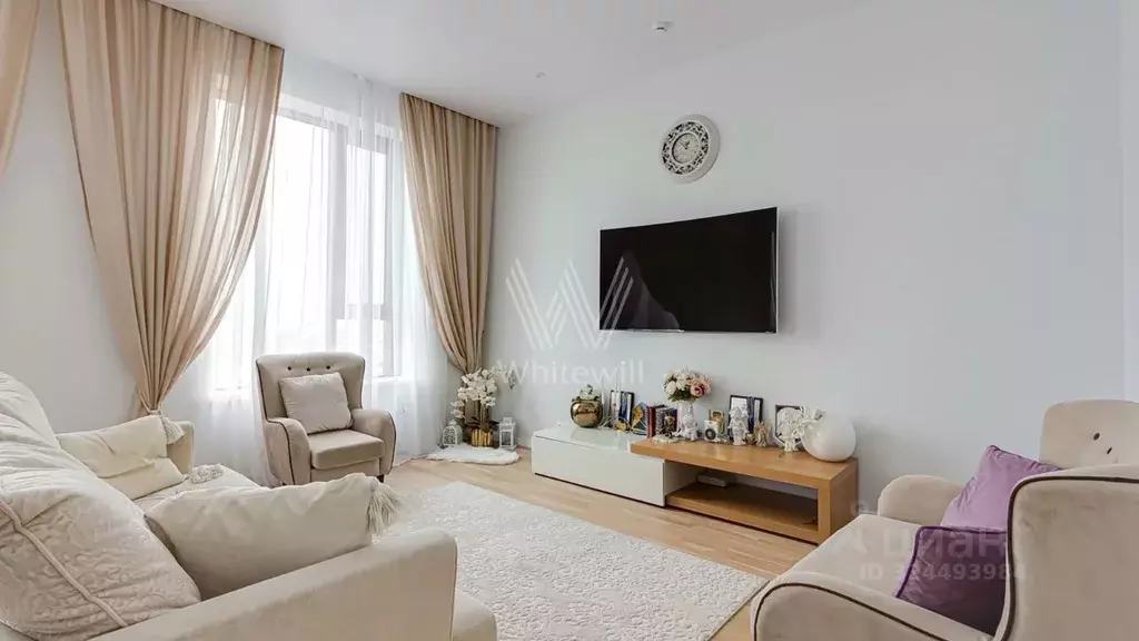 4-к кв. Москва ул. Пресненский Вал, 21 (132.0 м) - Фото 2