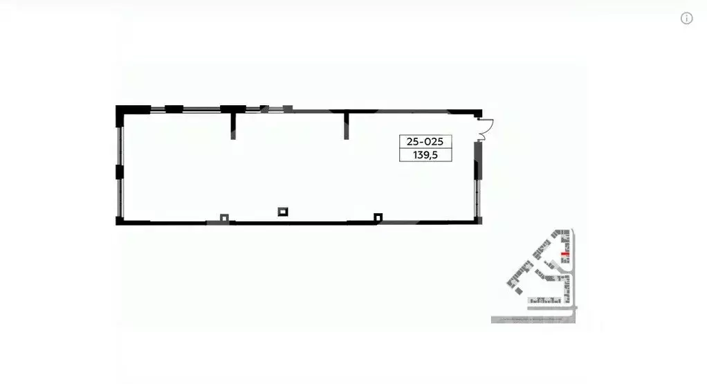 Торговая площадь в Москва Скандинавия жилой комплекс, 25.3 (140 м) - Фото 2