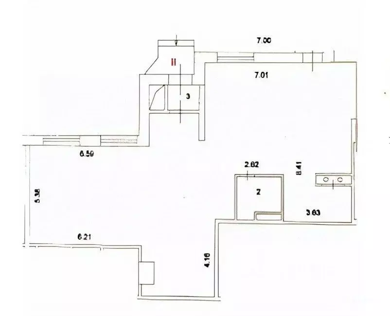 Помещение свободного назначения в Москва ул. Екатерины Будановой, 5 ... - Фото 2