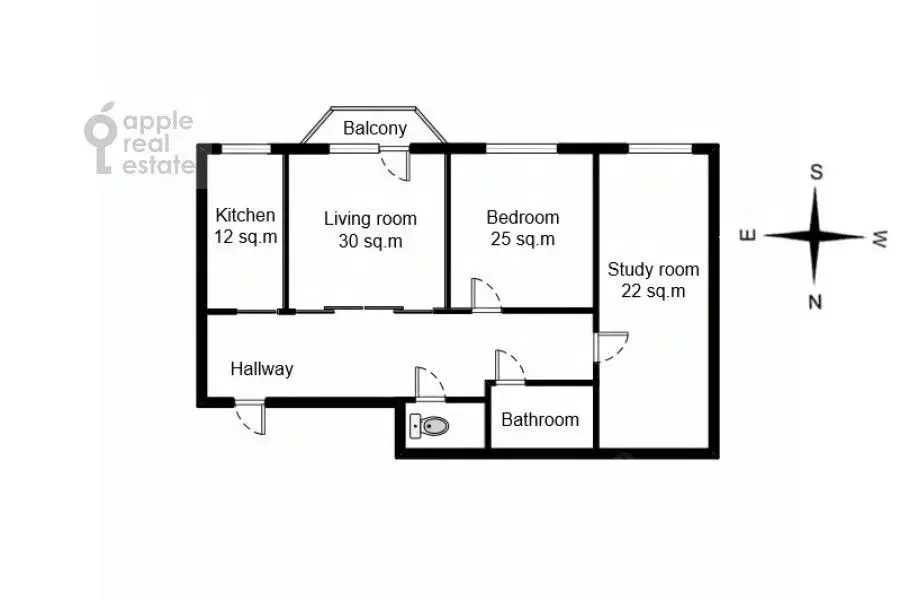 3-к кв. Москва Тверская ул., 27С2 (100.0 м) - Фото 2