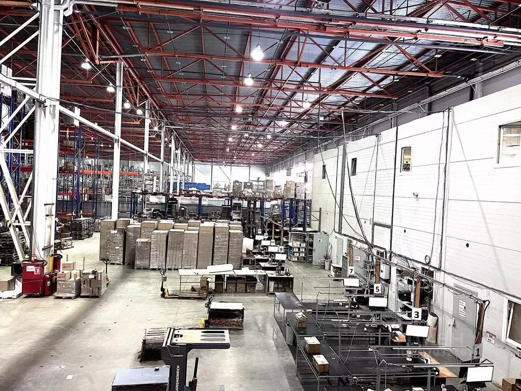 Склад в Ленинградская область, Всеволожский район, Бугровское ... - Фото 1