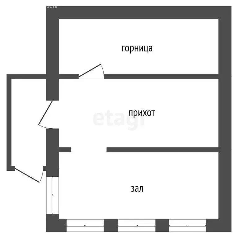 Дом в Владимирская область, Меленковский муниципальный округ, деревня ... - Фото 1