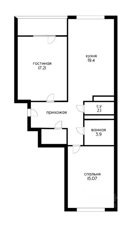 2-к кв. Краснодарский край, Краснодар Стахановская ул., 1/5 (74.0 м) - Фото 1