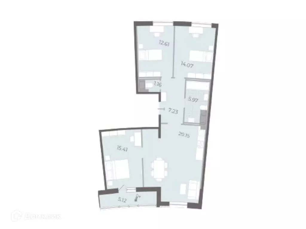 Продаётся 3-к квартира, 88.9 м - Фото 0