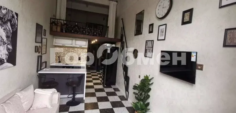 Студия Москва ул. Клары Цеткин, 18к3 (33.0 м) - Фото 2