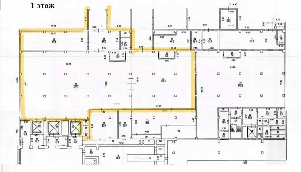 Склад в Москва Вятская ул., 47С11 (960 м) - Фото 1