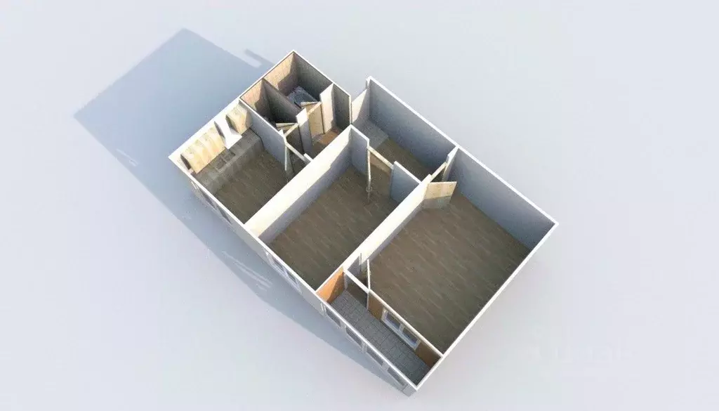 2-к кв. Тверская область, Конаковский муниципальный округ, д. Мокшино ... - Фото 1