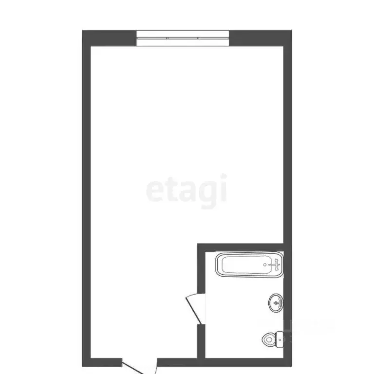 Студия Кемеровская область, Юрга просп. Победы, 41 (22.8 м) - Фото 2
