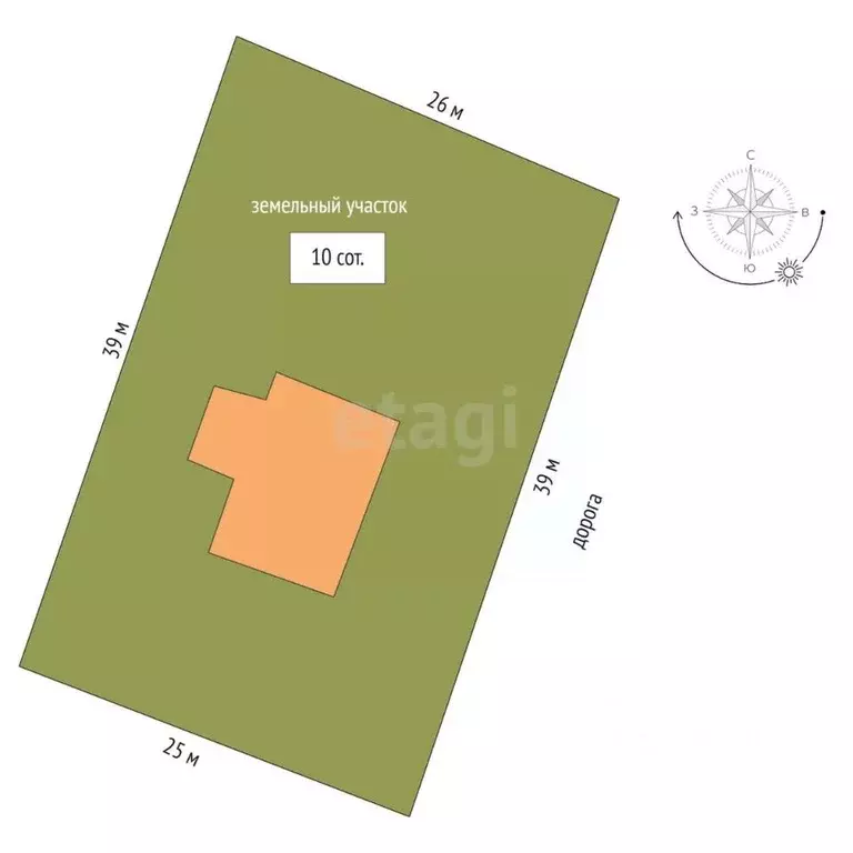 Дом в Татарстан, Тукаевский район, с. Нижний Суык-Су ул. Парковая, 8 ... - Фото 2