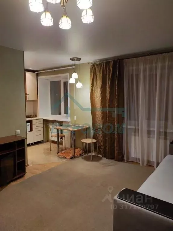1-к кв. Новосибирская область, Новосибирск Космическая ул., 8 (30.0 м) - Фото 1
