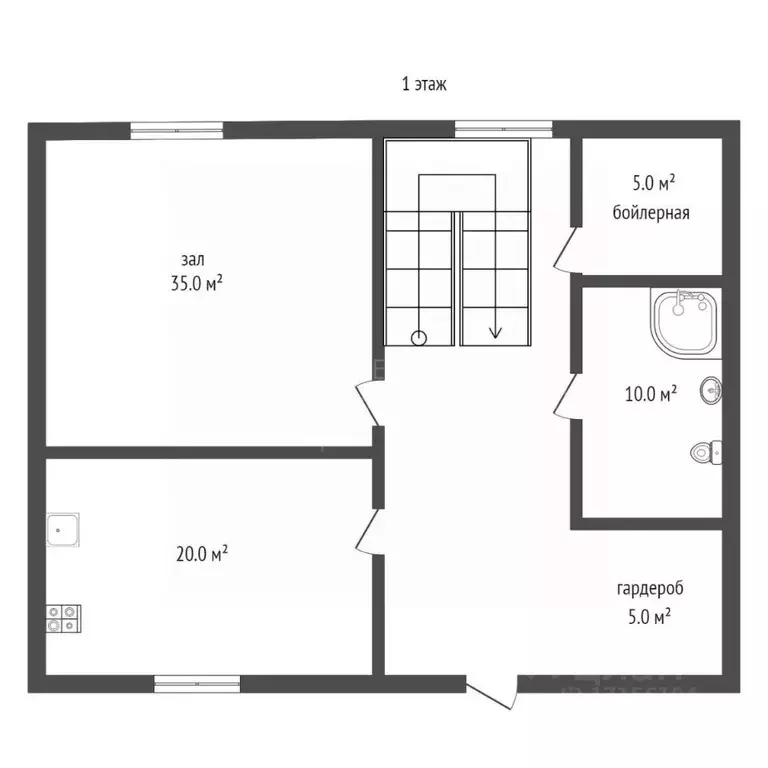Коттедж в Тюменская область, Тюменский муниципальный округ, с. Ембаево ... - Фото 2