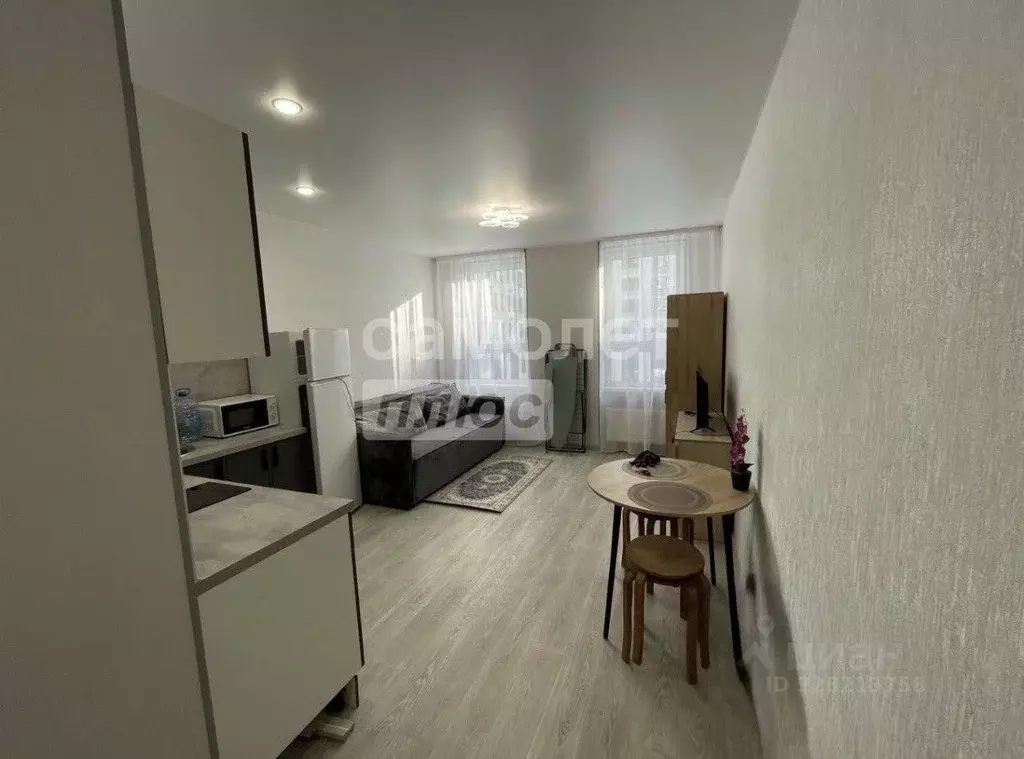 Студия Тюменская область, Тюмень ул. Евгения Войнова, 3 (23.0 м) - Фото 1