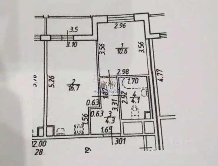 1-к кв. Санкт-Петербург Яхтенная ул., 34 (35.0 м) - Фото 1